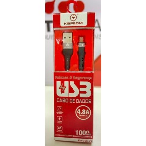 Cabo De Dados KA-326-V8 Kapbom