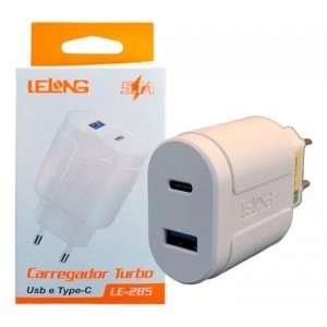 Tomada USB/C 5.1A LE-283 Lelong