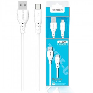 Cabo Usb 3,6A OR-CO09/C Tipo C Oberon