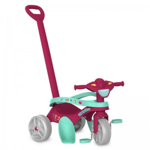 TRICICLO MOTOTICO PASSEIO & PEDAL (ROSA)
