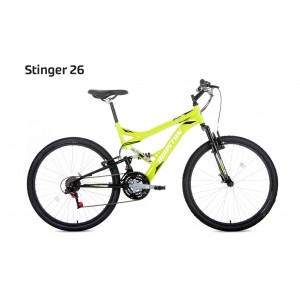 Bicicleta ARO26 21 Marchas  Stinger Houston Amarelo 