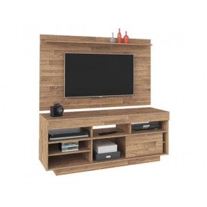 Rack com Painel Roma Artely Rustico