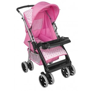 Carrinho Thor Plus Tutii Baby Rosa