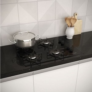 Fogão 4B Cooktop Mueller Preto Biv