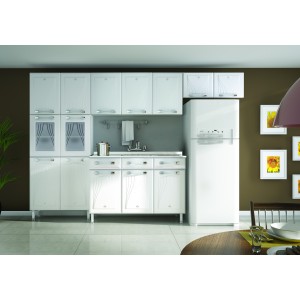 Cozinha 5 Peças Telasul Branco