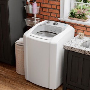 Lavadora 15Kg Automática LCA15 Colormaq Branco 110v