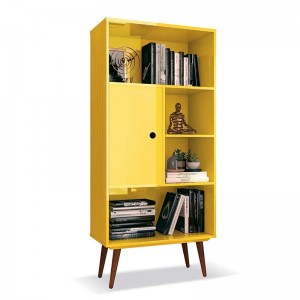 Livreiro Chaplin 1pt EDN Amarelo 
