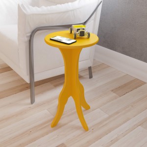Mesa de Apoio Kin Artely Amarelo 