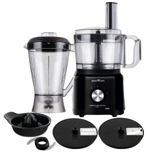 MultiProcessador Britânia Compacto 900W 3X1 BMP900P Preto