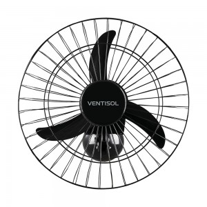 Ventilador 50cm OSC Parede Ventisol Preto Biv