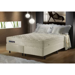Conjunto Box King Best 193X203X58 Anjos Colchões Bege
