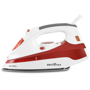 Ferro Vapor FB1000A Britânia Branco/Vermelho - 110V