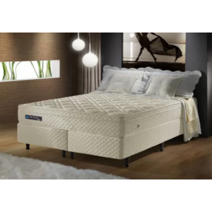 Conjunto Box King Best 193X203X58 Anjos Colchões Bege