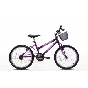Bicicleta Aro20 Star Girl Cairu Rosa/Pink