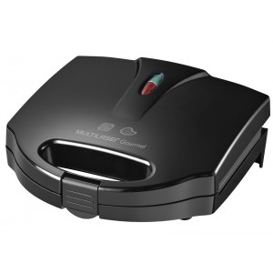 Sanduicheira Grill Gourmet CE09 Multilaser Preto - 110V