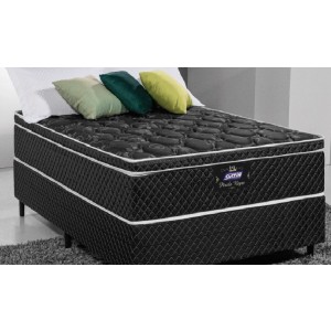 Base Box 1,58 x 1,98, 98 x 27 Perola Negra Gazin Preto