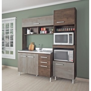Cozinha Casablanca 1,85M Atualle Madero/Carvalle