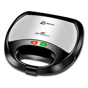 Sanduicheira Grill PSD115 Lenoxx Preto/Inox - 110V