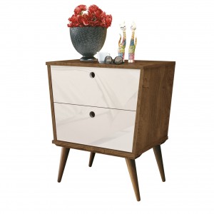 Criado mudo 2Gv Dream Edn Naturale/off White 