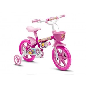 Bicicleta Aro 12 Infantil Flower NATHOR