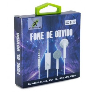 Fone De Ouvido  XC-F-12 X-cell