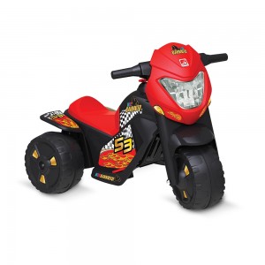 Moto Elétrica Banmoto 6v Bandeirante Preto 