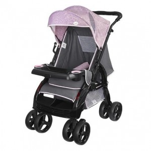 Carrinho de Bêbe Upper Tutti Baby Rosa 