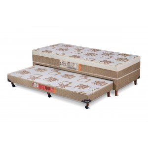 Conjunto Box 88X138X53 Bibox Aspen c/Auxiliar Hellen Bege