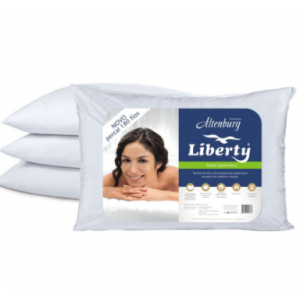 Travesseiro  Liberty 180 Fios Altenburg Branco