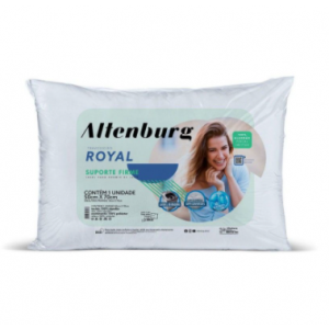 Travesseiro  Royal  Altenburg Branco