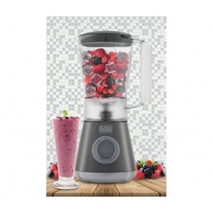 Liquidificador L10F C/Filtro 10v 550w Black & Decker Cinza 110 Volts