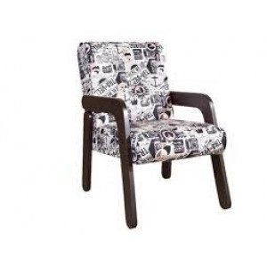 Poltrona Decorativa Isabela Artezam Estampado 