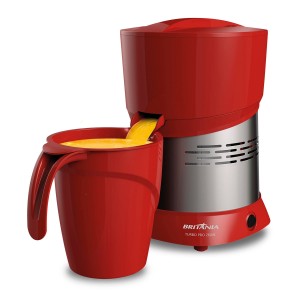 Espremedor de Frutas Britânia Turbo Pro 260W - Bivolt Vermelho 